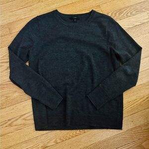 J. Crew Dark Gray Long Sleeve Sweater